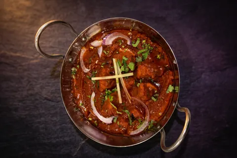Lamb or Prawn Madras